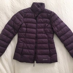 Purple Eddie Bauer CirrusLite Down Jacket